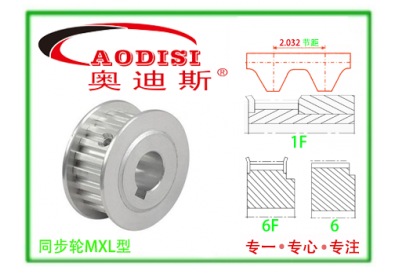 MXL025直孔同步带轮