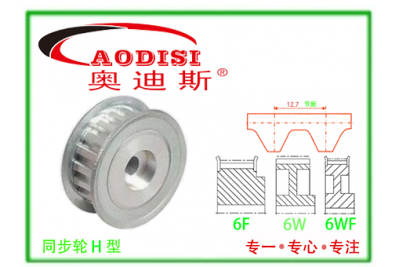 H075直孔同步带轮